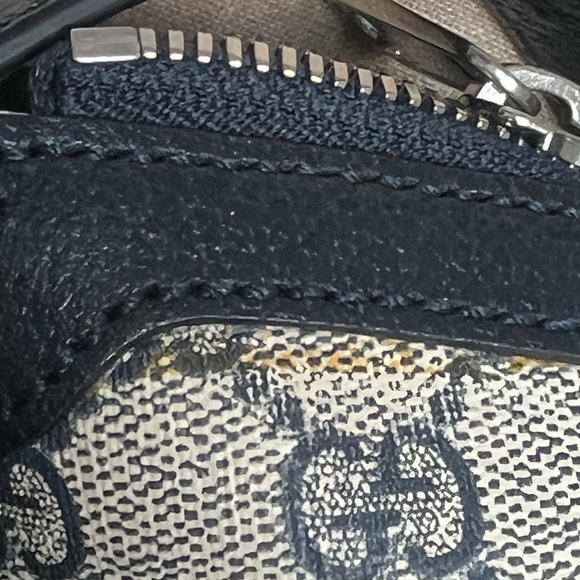 Authentic Gucci Ophidia Half Moon Hobo GG Coated Canvas Small Blue - Picture 13 of 13